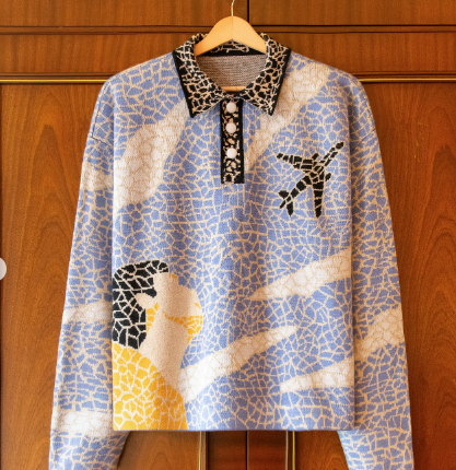House of Errors Paris Away Knitted Football Jacket