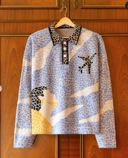 House of Errors Paris Away Knitted Football Jacket