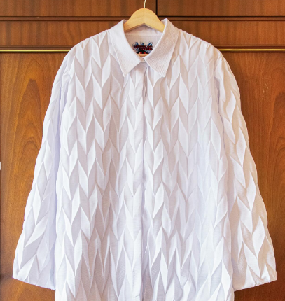House of Errors Paris Away Knitted white T-Shirt