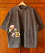 HOTEL ERRORS PATCH HEAVYWEIGHT TEE IN SABLE