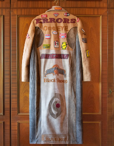 LEATHER MOTO TRENCH COAT