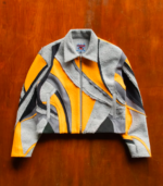 WOOL PATCHWORK JACKET